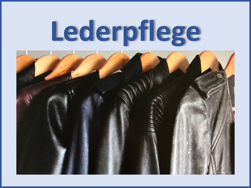 Lederpflege, Lederreinigung